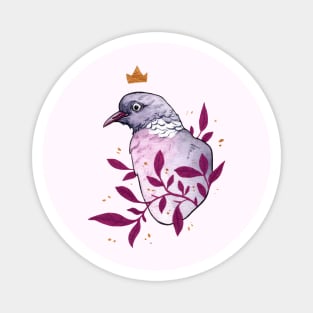 The Queen Dove Magnet